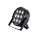 Monoprice LED FLAT PAR LIGHT (RGBW) 10-WATT X 9 Suitable for indoor use Disco laser projector & stroboscope Black