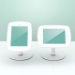 Bouncepad Counter Flex tablet security enclosure 25.9 cm (10.2") White