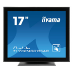 iiyama ProLite T1732MSC-B5AG touch screen monitor 43.2 cm (17") 1280 x 1024 pixels Multi-touch Black