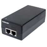 Intellinet Gigabit Ultra PoE+ Injector, 1 x 60 W Port, IEEE 802.3bt and IEEE 802.3at/af Compliant, Plastic Housing (UK 3-pin plug)