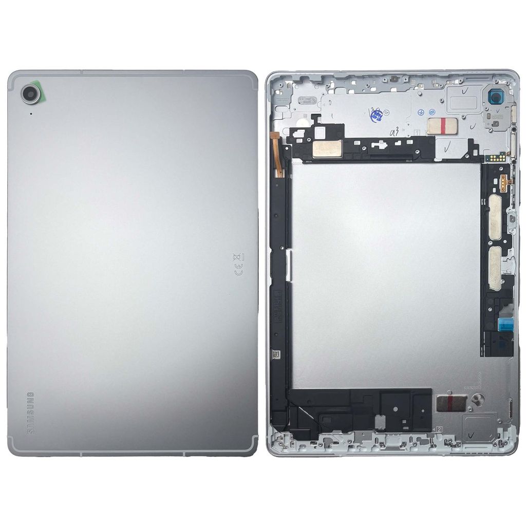 EU Product - Galaxy Tab S10 FE Back Cover Original - Silver thumbnail
