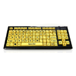 Accuratus Monster 2 keyboard Home RF Wireless + Bluetooth QWERTY UK English Black