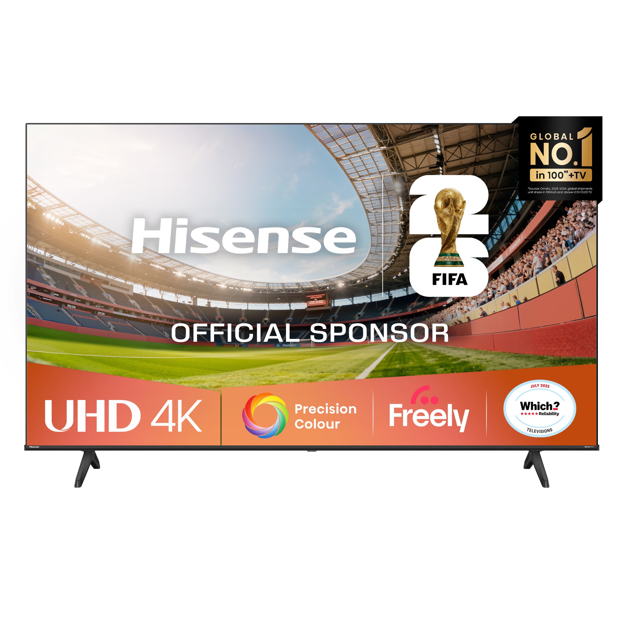 Hisense 65E6QTUK TV 165.1 cm (65") 4K Ultra HD Smart TV Wi-Fi Black 330 cd/m²