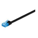 Microconnect V-UTP6A02S-FLAT networking cable Black 2 m Cat6a U/UTP (UTP)