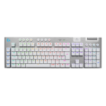 Logitech G G915 X LIGHTSPEED keyboard Gaming USB + RF Wireless + Bluetooth QWERTY UK English White