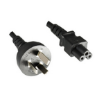 Microconnect PE150818 power cable Black 1.8 m Power plug type I C5 coupler  Chert Nigeria
