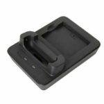 Unitech EA600 1-slot USB charging cradle v2 (with spare battery charging compartment) compatible with OR without the protective case SKU 3210-600001G protective case. _x00D_ _x00D_ *Note: power adapter and USB cable are not included.