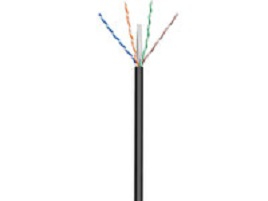 Image of Microconnect 100m Cat6 networking cable Black U/UTP (UTP)