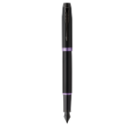 Parker IM Vibrant Rings fountain pen Cartridge filling system Black, Purple 1 pc(s)