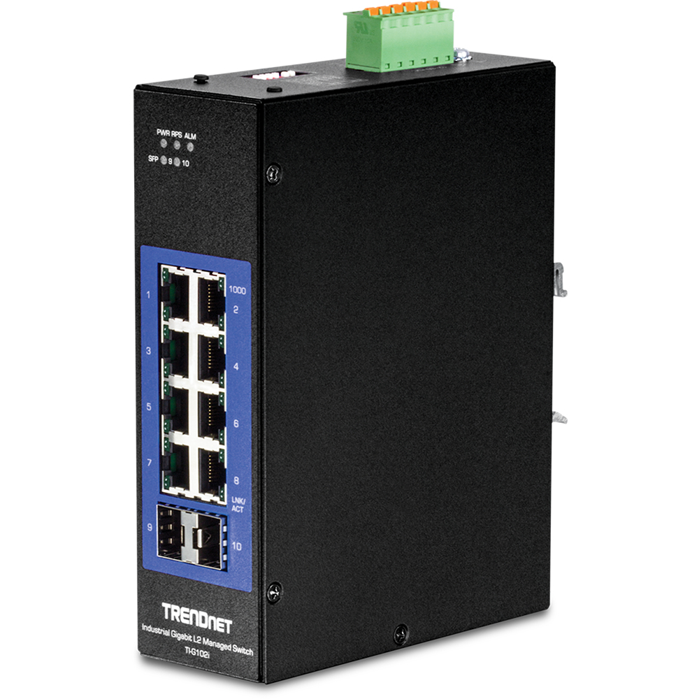 Промышленный gigabit ethernet. Коммутатор TRENDNET ti-g102. Ewind Gigabit l2. Din Management Port. Коммутатор TRENDNET ti-pg102.