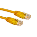 Cables Direct URT-610Y networking cable Yellow 10 m Cat5e U/UTP (UTP)