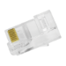 LogiLink Modular Plug RJ45 Cat.6 UTP, pass through, 50 pcs.