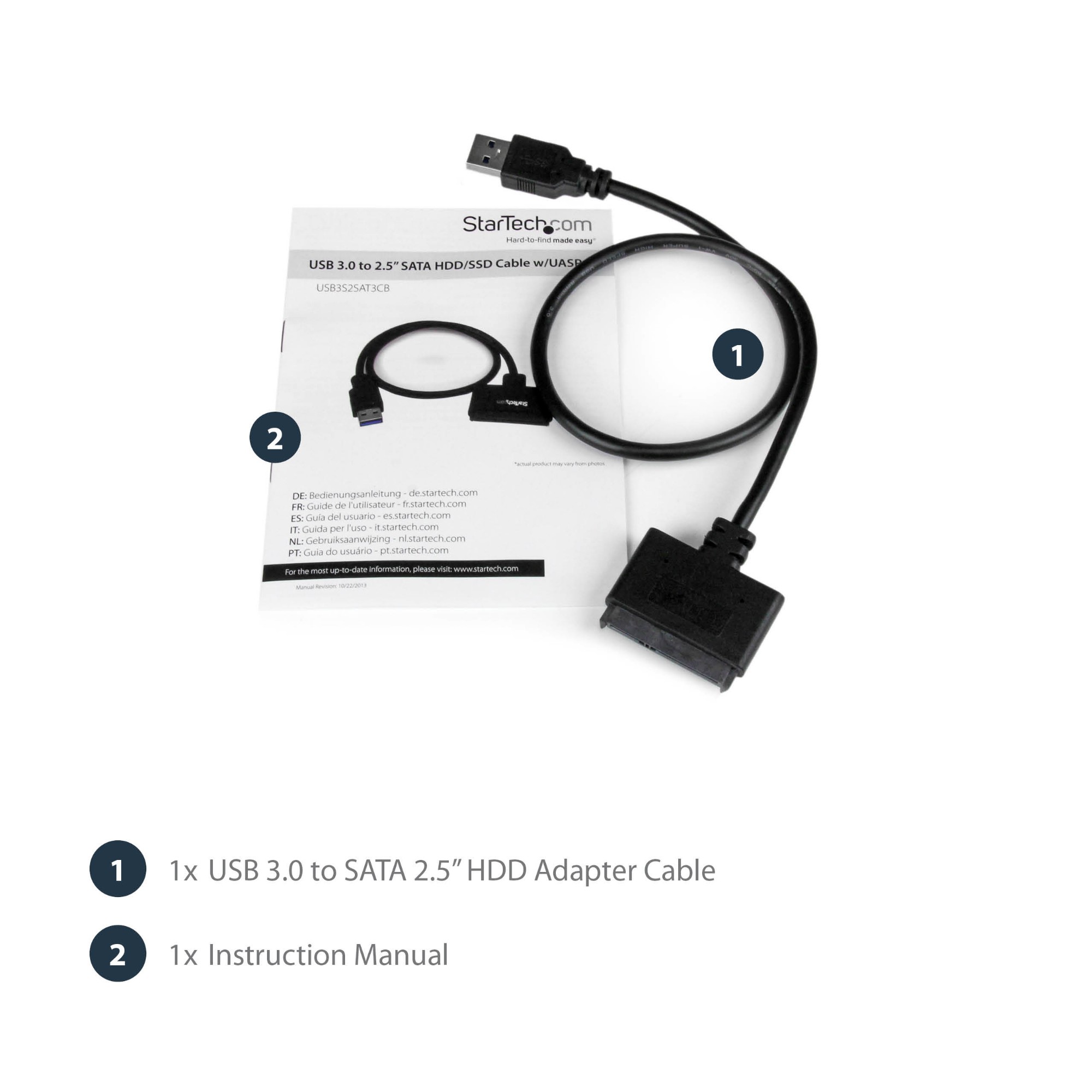StarTech.com SATA to USB Cable with UASP