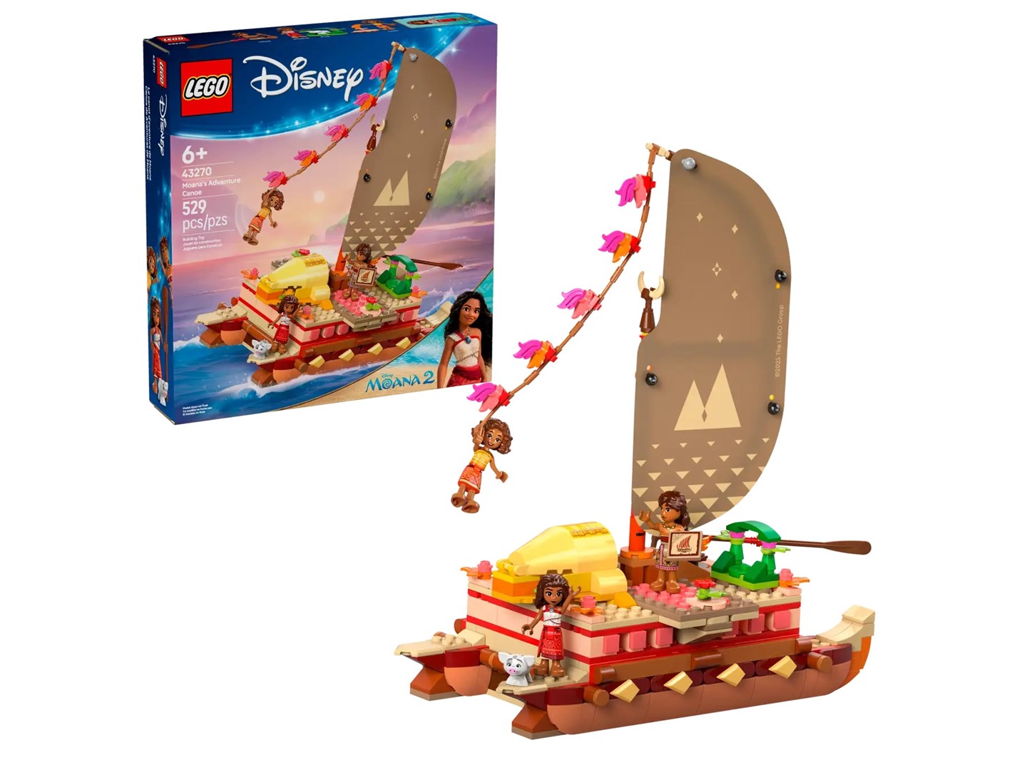 LEGO Disney Princess 43270 Kajakowa pr