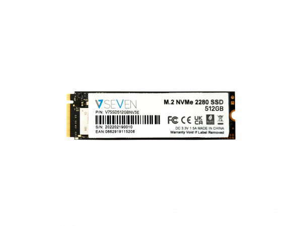 Image of V7 V7SSD512GBNV3E internal solid state drive M.2 512 GB Serial ATA...