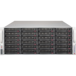 Supermicro SuperChassis 846BE2C-R1K03JBOD disk array Rack (4U) Black