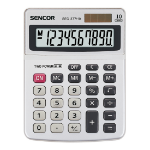 Sencor SEC 377/10 calculator Pocket Basic White