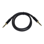 Monoprice 4792 audio cable 35.8" (0.91 m) 6.35mm TRS Black