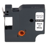 G&G Image 15566/5D40913-TD DirectLabel-etikettes black on white 9mm x 7m (replaces Dymo S0720680) for Dymo D1 6-12mm/19mm/24mm/9-12mm/9-19mm