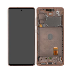 Samsung Genuine Samsung S20 FE / G780 | Replacement AMOLED Touch Screen Assembly With Chassis | Cloud Orange | Service Pack | GH82-24219F