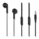 Qoltec 50833 headphones/headset Wired In-ear Black