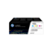 HP 410A 3-pack Cyan/Magenta/Yellow Original LaserJet Toner Cartridges