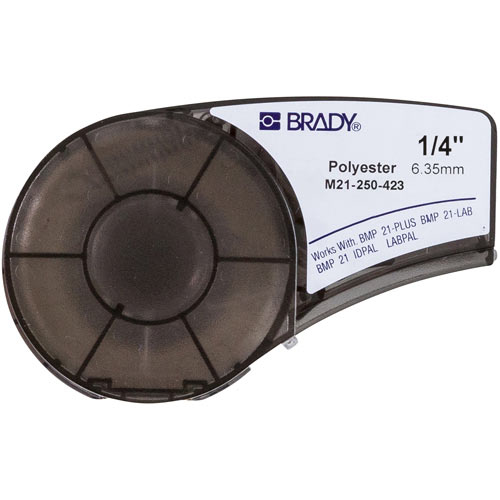 Brady Black/White M21-250-423 Label-Making Tape On