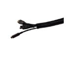 Microconnect Self-wrap cable sleeve Diameter:ø18mm Roll length:50m, Black