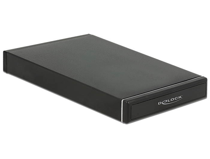 Image of DeLOCK 47226 storage drive enclosure HDD/SSD enclosure Black 2.5"