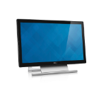 DELL S2240T computer monitor 54.6 cm (21.5") 1920 x 1080 pixels Full HD Touchscreen Tabletop Black, Silver