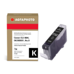 AgfaPhoto CLI-8BK inktcartridge 1 stuk(s) Compatibel Normaal rendement Zwart