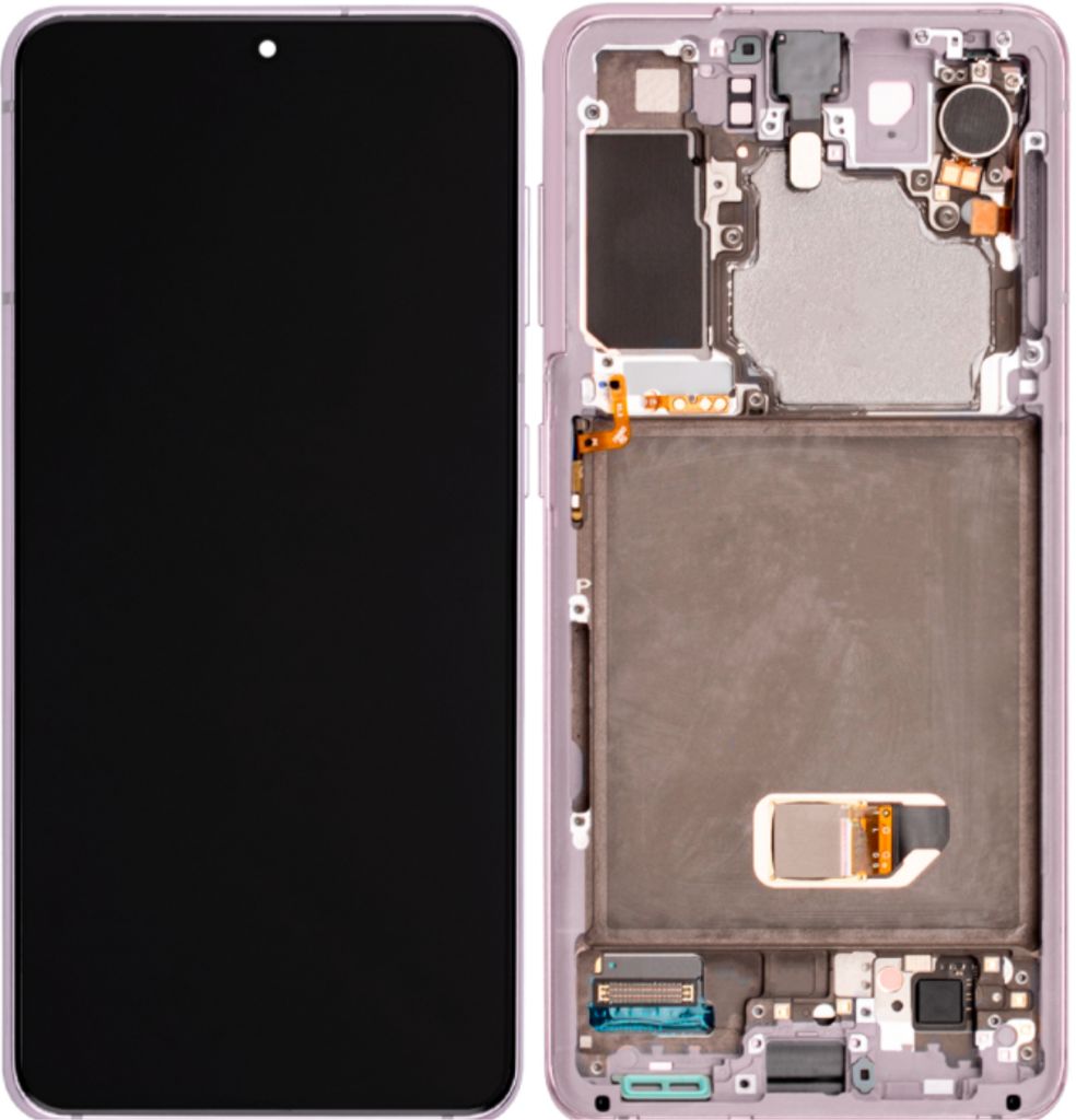 EU Product - Galaxy S21 5G LCD Display without Front Camera - Pink thumbnail