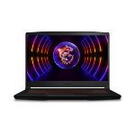 MSI Gaming Thin GF63 12VE-424UK Laptop 39.6 cm (15.6") Full HD IntelÂ® Coreâ„¢ i5 i5-12450H 16 GB DDR4-SDRAM 512 GB SSD NVIDIA GeForce RTX 4050 Wi-Fi 6 (802.11ax) Windows 11 Home Black