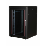 Equip Dynamic Flex 19' Cabinet, 22U, 800X800MM, RAL9005 Black