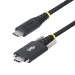 StarTech.com 10ft (3m) USB-C Charging Cable, Side Screw Locking, 240W (5A) PD EPR, Dual-Layer Silicone/Braided Jacket, USB 2.0 Laptop Charger Cable, USB-IF Certified, Rugged USB-C Charging Cord