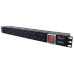 FDL 6 WAY PDU 13A SOCKETS TO 13A PLUG + SURGE PROTECTOR