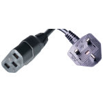 HPE Networking 1.9M C13 to BS 1363/A Power Cord 1,9 m C13 stekker