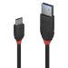 Lindy 36915 USB cable 0.5 m 3.2 Gen 1 (3.1 Gen 1) USB A USB C Black