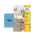 Avery L6048-20 self-adhesive label Blue 3780 pc(s)