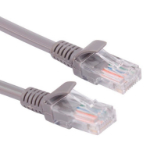 Cabac Hypertec 0.5m CAT5 RJ45 LAN Ethenet Network Grey Patch Lead  (LS)