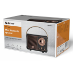Denver BTP-203B Mono portable speaker Black 3 W