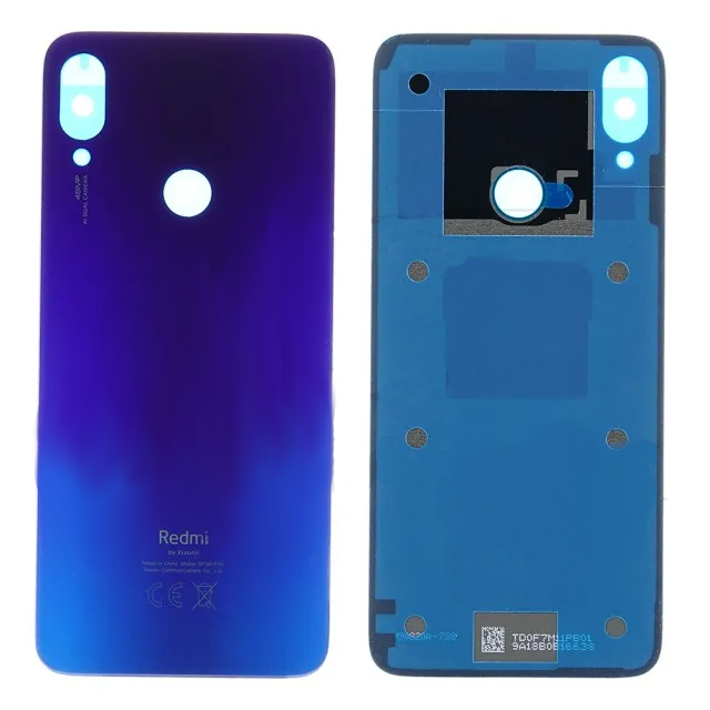 EU Product - Redmi Note 7 Back Cover - Blue thumbnail