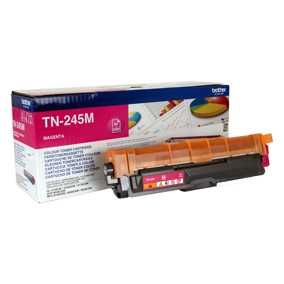 Image of Brother TN-245M Toner-kit magenta high-capacity, 2.2K pages...