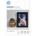 HP Advanced Photo Paper, Glossy, 250 g/m2, 10 x 15 cm (101 x 152 mm), 100 sheets