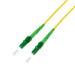 LogiLink FPSLC01 fibre optic cable 1 m LC OS2 Yellow