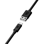 Juice JUI-CABLE-TYPEC-2M-RND-ECO-BLK USB cable USB 2.0 USB A USB C Black