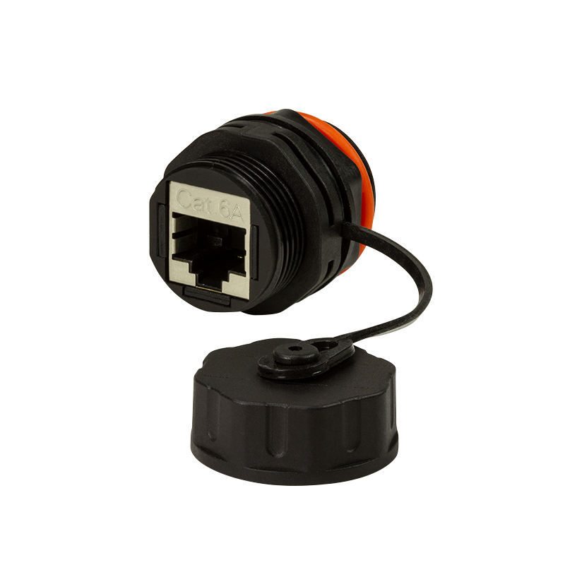 Image of LogiLink NP0083 wire connector RJ-45 Black, Orange