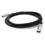 AddOn Networks ADD-Q28CIQ28NT-P5M InfiniBand/fibre optic cable 196.9" (5 m) QSFP28 Black