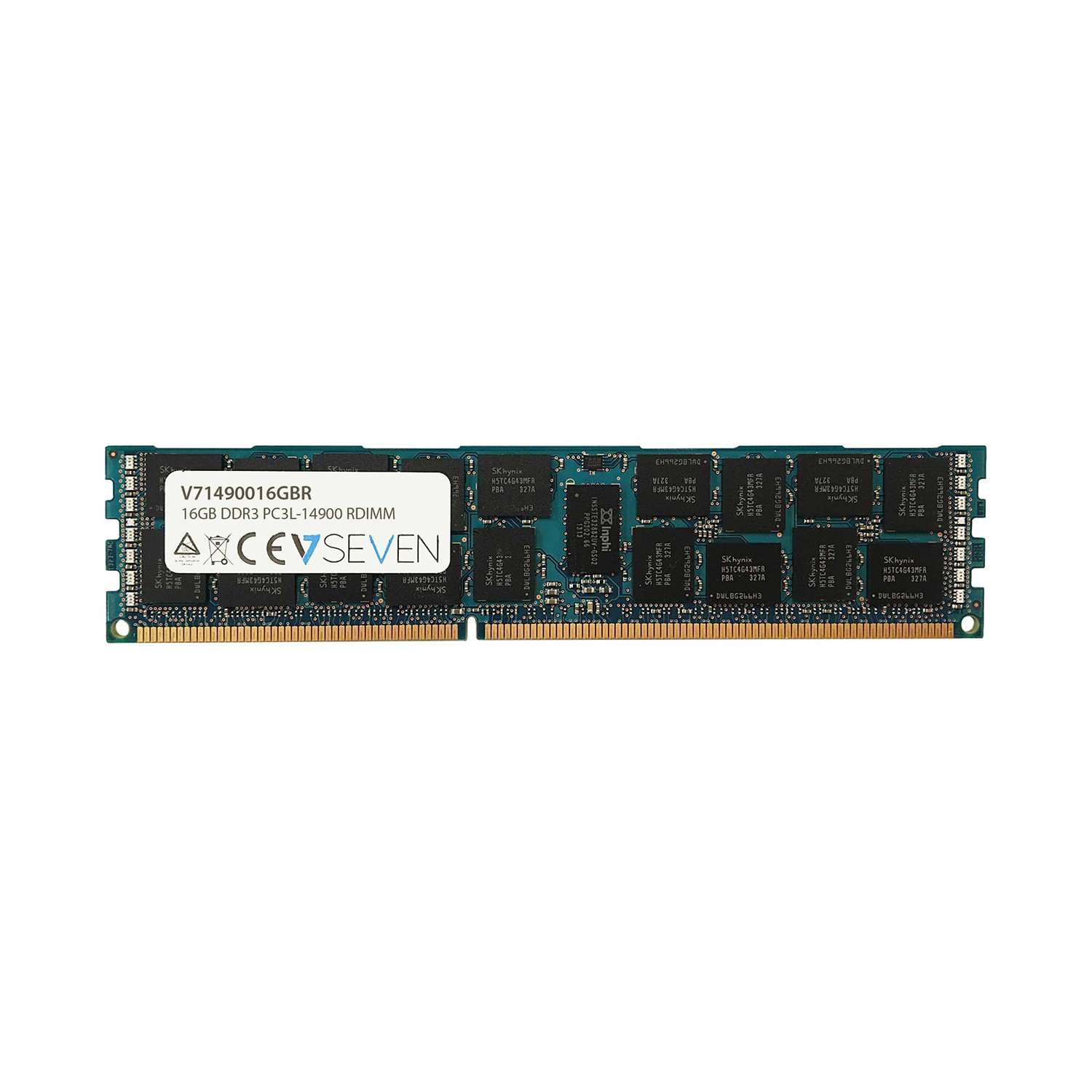 Image of V7 16GB DDR3 PC3-14900 - 1866MHz REG Server Memory Module -...