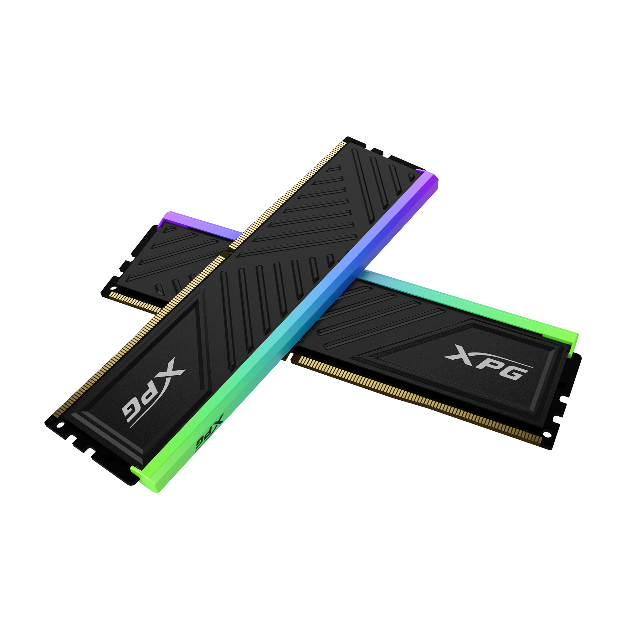 AX4U360016G18I-DTBKD35G A-DATA TECHNOLOGY XPG Spectrix D35G RGB 32GB Kit (2 x 16GB), DDR4, 3600MHz (PC4-28800), CL18, XMP 2.0, DIMM Memory, Black